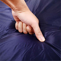 Self Inflating Mattress Camping Hiking Airbed Mat Sleeping with Pillow Bag Camp- navy