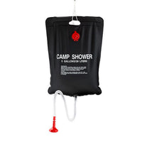 20L Craig Camp Shower Bag Solar Heated Water Pipe