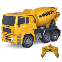 1/18 RC Engineering Construction Concrete Cement Mixer Truck Remote Control Toy Kids Gift