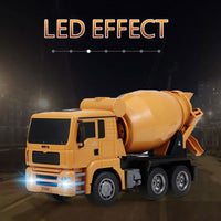 1/18 RC Engineering Construction Concrete Cement Mixer Truck Remote Control Toy Kids Gift