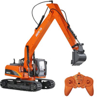 1/14 15CH RC Alloy Long Arm Excavator Construction Engineering Vehicle Toy