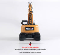 1/14 16CH RC Broken Drill Drilling Excavator Construction Vehicle Toy Gift