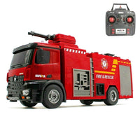 1:14 RC Fire Truck Toy Car Water Cannon Gun Construction Kids Toy