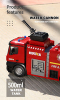 1:14 RC Fire Truck Toy Car Water Cannon Gun Construction Kids Toy