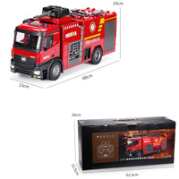 1:14 RC Fire Truck Toy Car Water Cannon Gun Construction Kids Toy