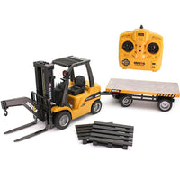 1/10 RC ForkLift Industrial Construction Engineering Vehicle Toy Trailer