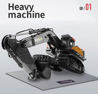 1/14 22CH RC Alloy Excavator Construction Engineering Vehicle Toy Gift