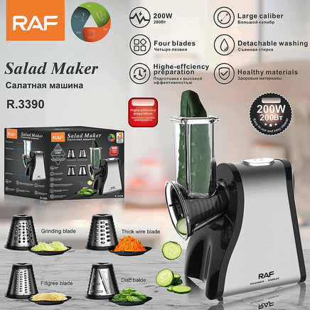 4-in-1 Professional Vegetable Salad Maker Electric Slicer