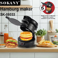 Sokany Burger Maker – Non-Stick, Easy & Fast Cooking