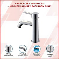 Basin Mixer Tap Faucet -Kitchen Laundry Bathroom Sink