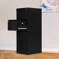 4-Drawer Shelf Office Gym Filing Storage Locker Cabinet