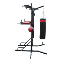 Power Boxing Station Stand Gym Speed Ball Punching Bag