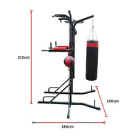 Power Boxing Station Stand Gym Speed Ball Punching Bag