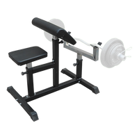 Preacher Curl Bench Weights Commercial Bicep Arms