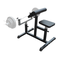 Preacher Curl Bench Weights Commercial Bicep Arms