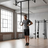 Gymnastic Rings – Adjustable Exercise Training Rings for Home & CrossFit Workouts