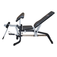 FID Flat Incline Decline Bench Press w/ Leg Extension