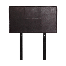 PU Leather Single Bed Headboard Bedhead - Brown