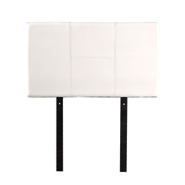 PU Leather Single Bed Headboard Bedhead - White