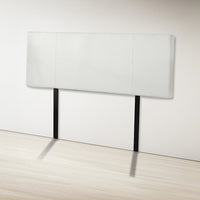 PU Leather Double Bed Headboard Bedhead - White