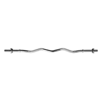 Curl Bar Barbell Heavy Duty EZ with Spinlock Collars