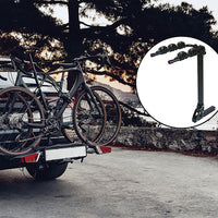 3 Bicycle Rack Hitch Mount Bike Carrier for Car and SUV Tow Bar