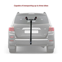 3 Bicycle Rack Hitch Mount Bike Carrier for Car and SUV Tow Bar