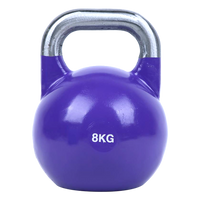 8KG, 12KG, 16KG Pro-Grade Steel KettleBell Set