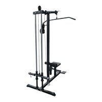 Lat Pulldown Low Row Fitness Machine – Home Gym Strength Trainer