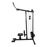Lat Pulldown Low Row Fitness Machine – Home Gym Strength Trainer