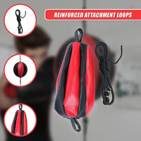 Floor to Ceiling Ball Boxing Punching Bag – Speed Reaction Training Equipment