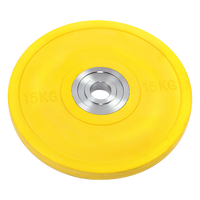 15KG PRO Olympic Rubber Bumper Weight Plate