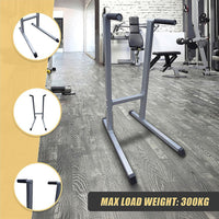 Solid Dip Station Power Tower for Home Gym Strength Training Upper Body Workouts