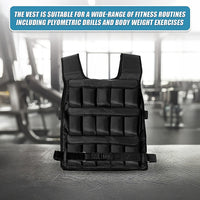 30Kg Adjustable Weighted Training Vest