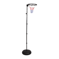 Netball Ring with Stand Portable Pole Height Adjustable