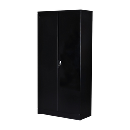 Two-Door Shelf Office Gym Filing Storage Locker Cabinet Safe