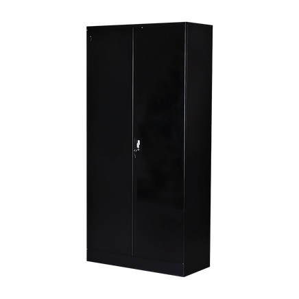 Two-Door Shelf Office Gym Filing Storage Locker Cabinet Safe