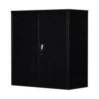 Two-Door Shelf Office Gym Filing Storage Locker Cabinet Safe