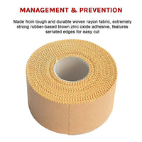 Premium Rigid Sports Strapping Tape - 3 Rolls of 38mm X 13.7M