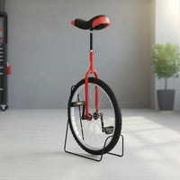 24 Inch Pro Circus Unicycle for Performance Training Indoor Show Use