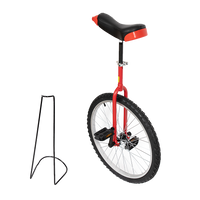 24 Inch Pro Circus Unicycle for Performance Training Indoor Show Use