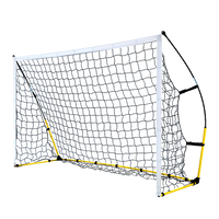 8' x 5' Soccer Football Goal Foot Portable Net Quick Set Up