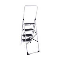 Foldable Non Slip 4 Step Steel Ladder