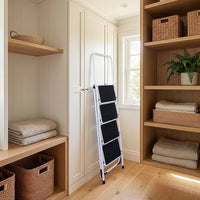 Foldable Non Slip 4 Step Steel Ladder