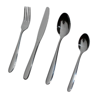 32 Piece Stainless Steel Cutlery Set Knives Fork Spoon Teaspoon