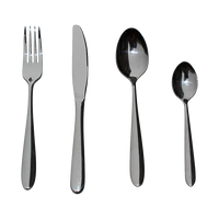 32 Piece Stainless Steel Cutlery Set Knives Fork Spoon Teaspoon