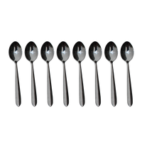 32 Piece Stainless Steel Cutlery Set Knives Fork Spoon Teaspoon