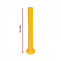 Yellow Heavy Duty Steel Bollard Post