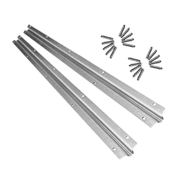 Sliding Gate Hardware Accessories Kit - 2m Track