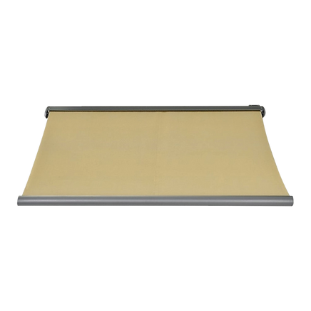 5.0m x 3.0m Retractable Folding Arm Awning Heavy Duty Full Cassette Motorised